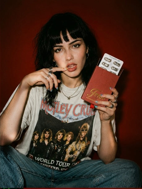 Fred box in hand